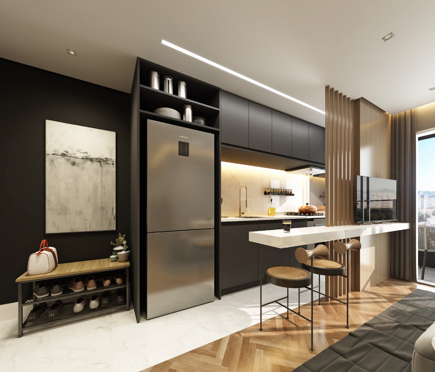 Apartamento (Padrão), com 2 quartos e 1 banheiros à Venda, 50 m² em Taboão da Serra/SP - Só Negócios Rentáveis