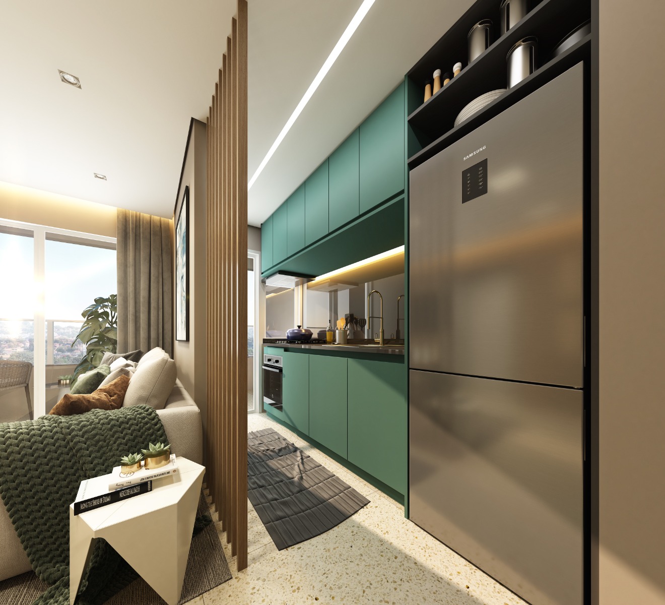 Apartamento (Padrão), com 2 quartos e 1 banheiros à Venda, 50 m² em Taboão da Serra/SP - Só Negócios Rentáveis