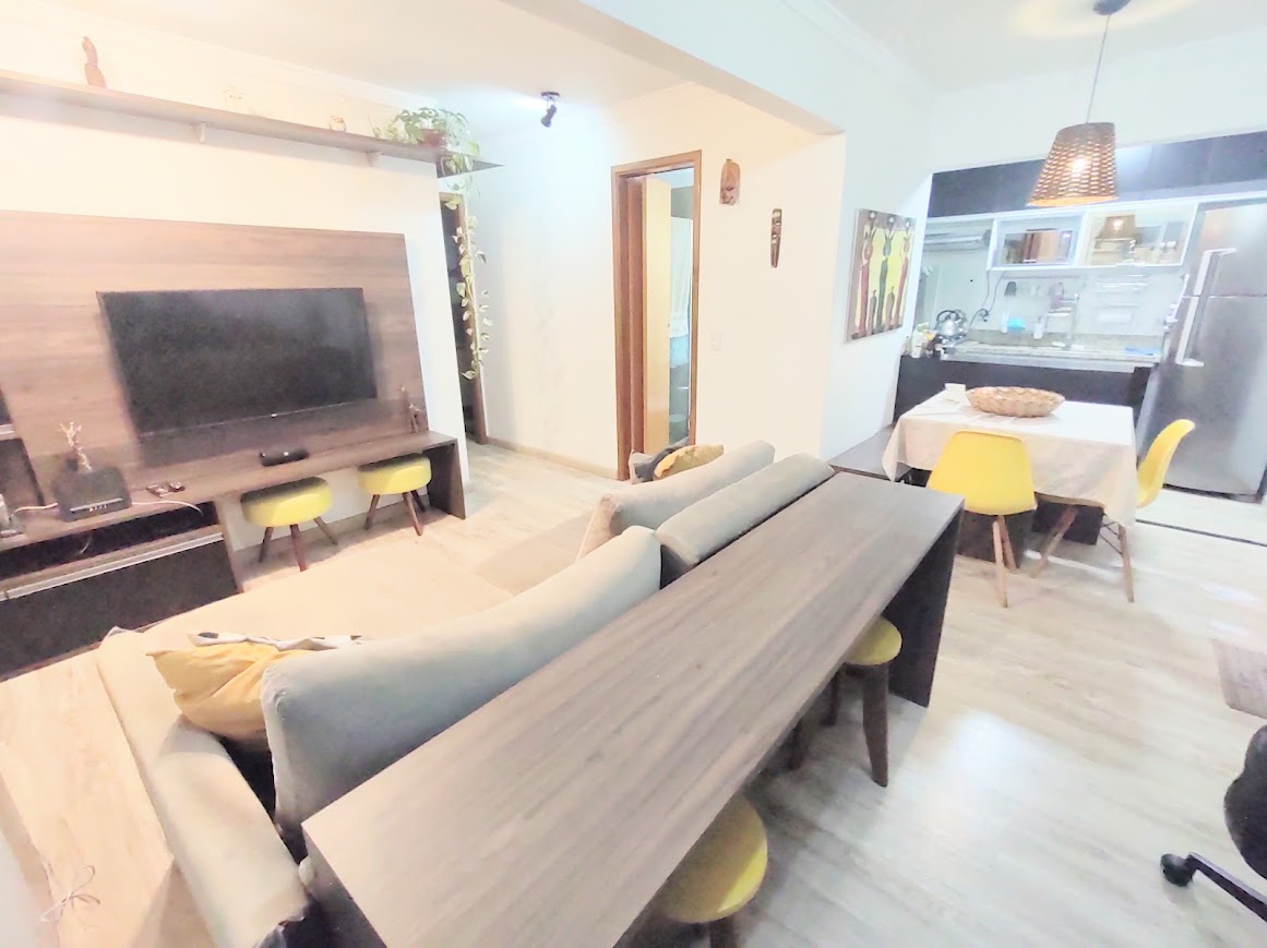 Apartamento (Padrão), com 2 quartos e 2 banheiros à Venda, 62 m² em Taboão da Serra/SP - Só Negócios Rentáveis