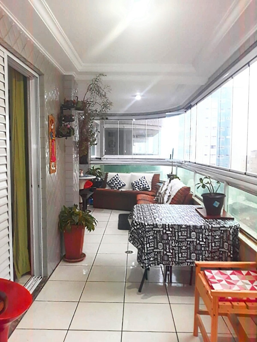 Apartamento (Padrão), com 2 quartos e 2 banheiros à Venda, 124 m² em Praia Grande/SP - Só Negócios Rentáveis