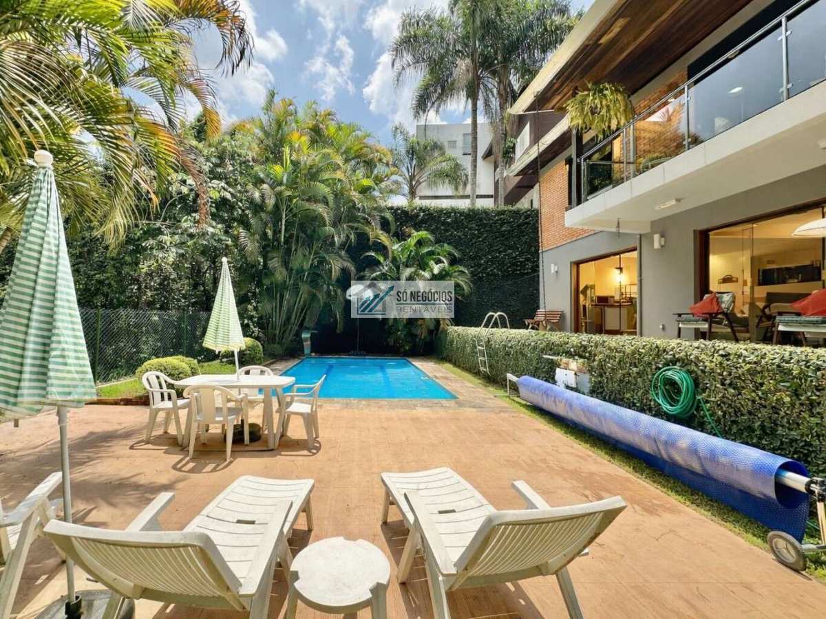  - Casa contemporânea à venda no São Paulo II em Cotia com piscina aquecida, espaço gourmet e 4 dormitórios